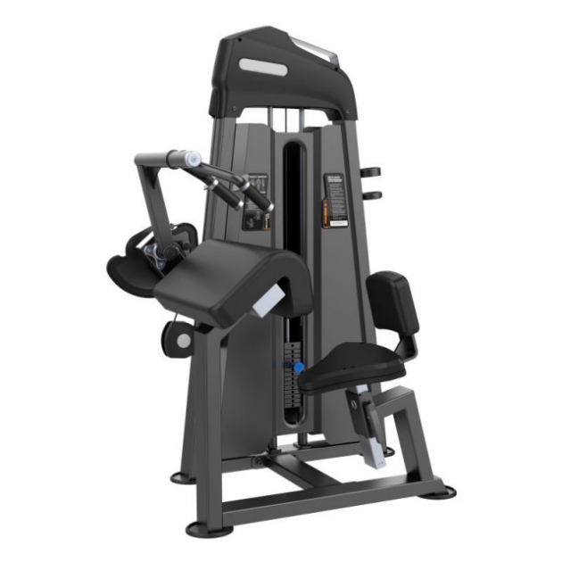 Трицепс-машина сидя PowerGym U3028C. Наклонная парта. Стек 110 кг