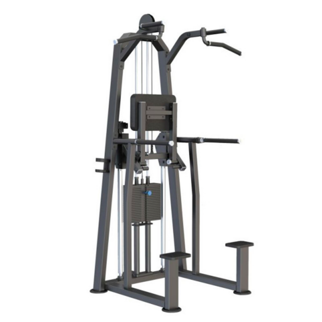 Турник, брусья с противовесом PowerGym U3009C. Стек 110 кг